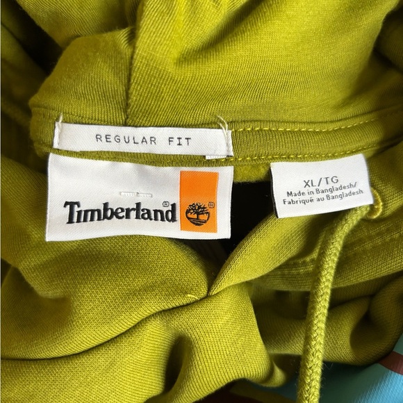 NWT Timberland Men's Outdoor Graphic Brushback Hoodie sz XL - Picture 5 of 6